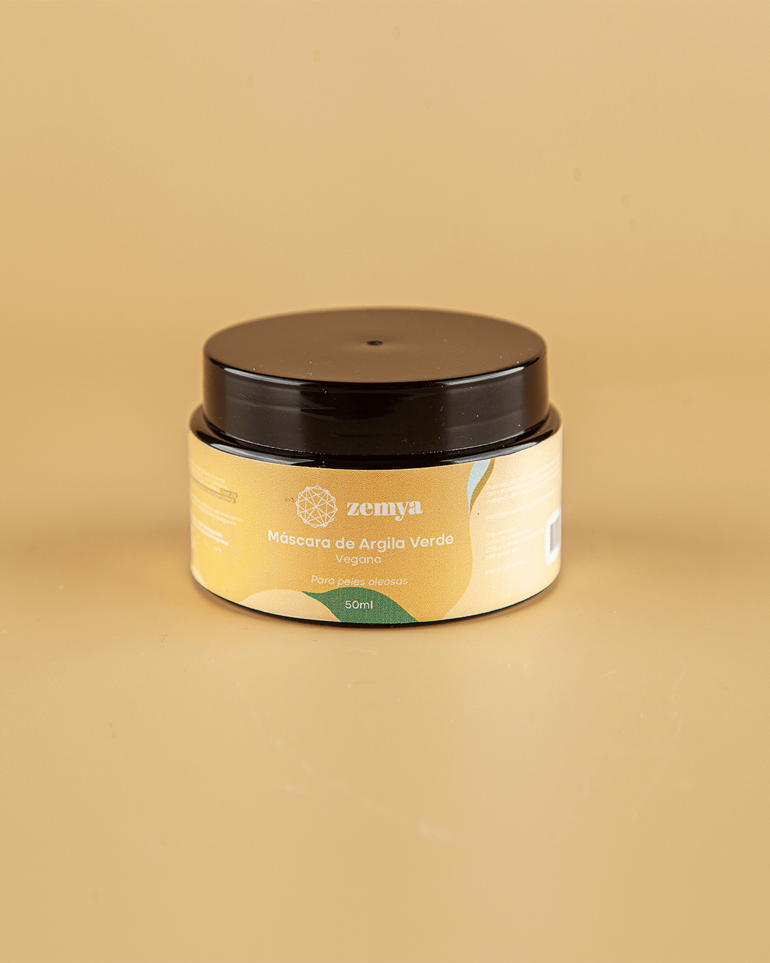 Máscara Facial Vegano - Argila Verde