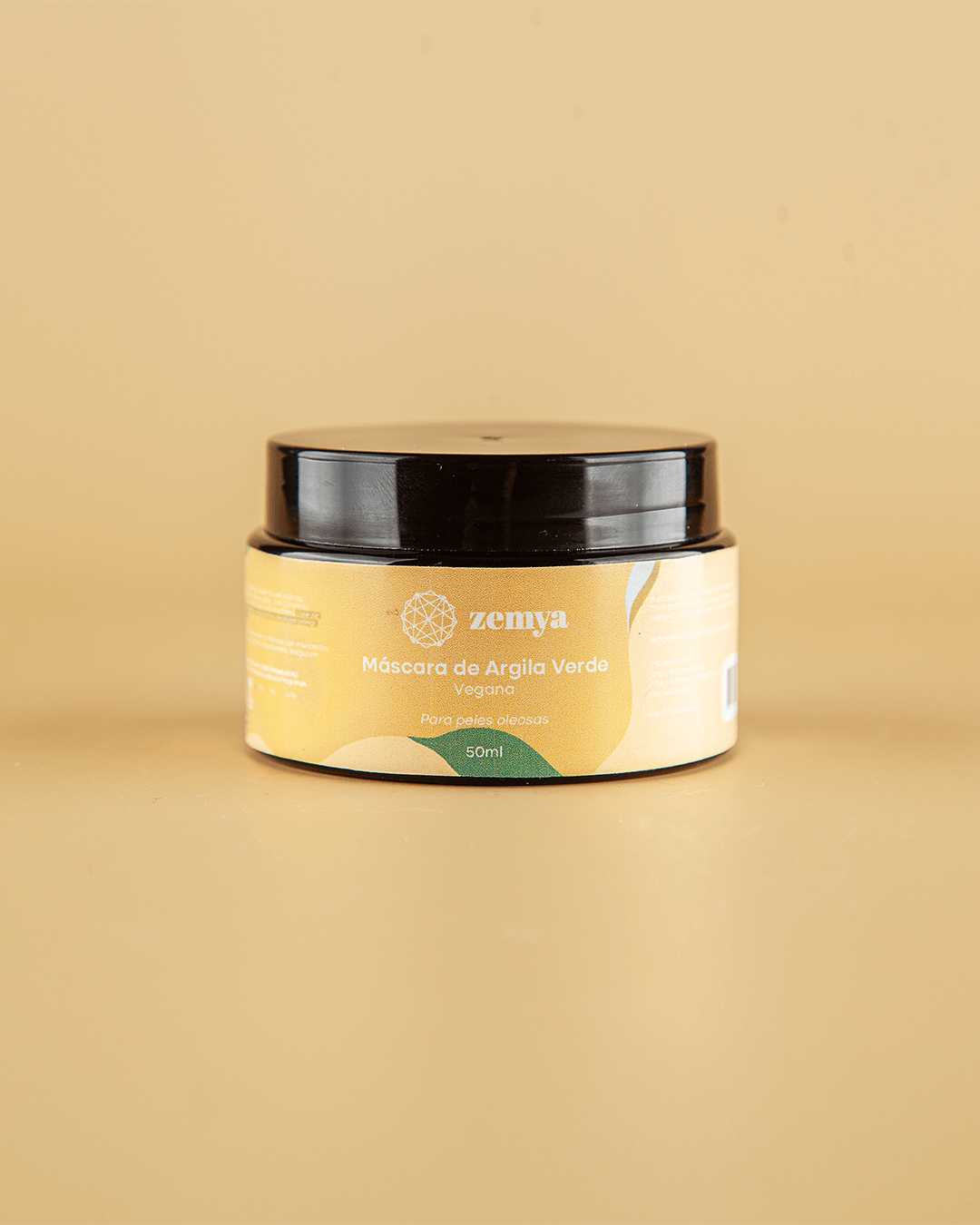 Máscara Facial Vegano - Argila Verde