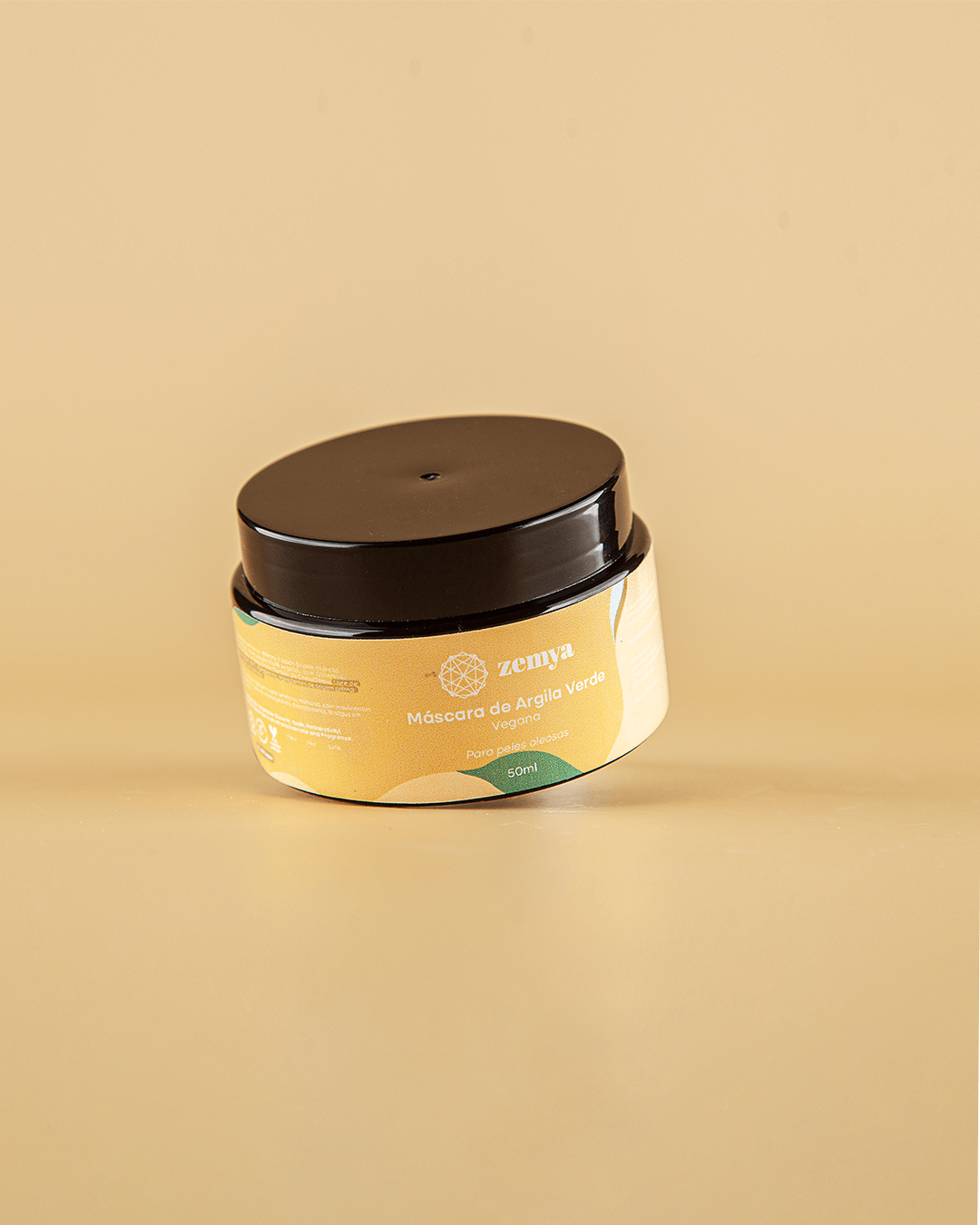 Máscara Facial Vegano - Argila Verde