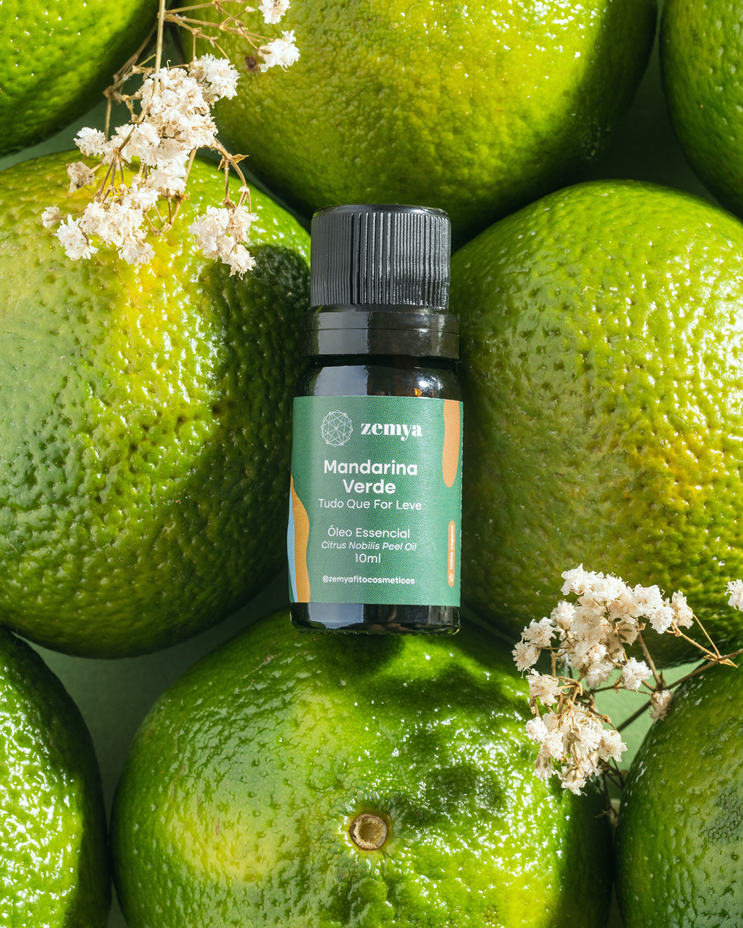 Oleo Essencial  Mandarina Verde - Tudo que for leve 10ml