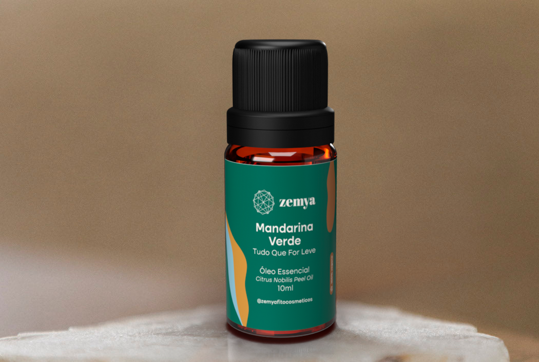 Oleo Essencial  Mandarina Verde - Tudo que for leve 10ml